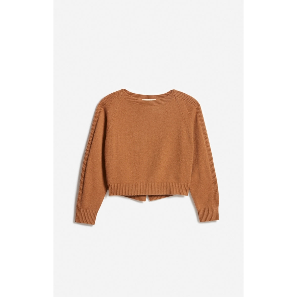 Rundhalspullover Divina - Camel