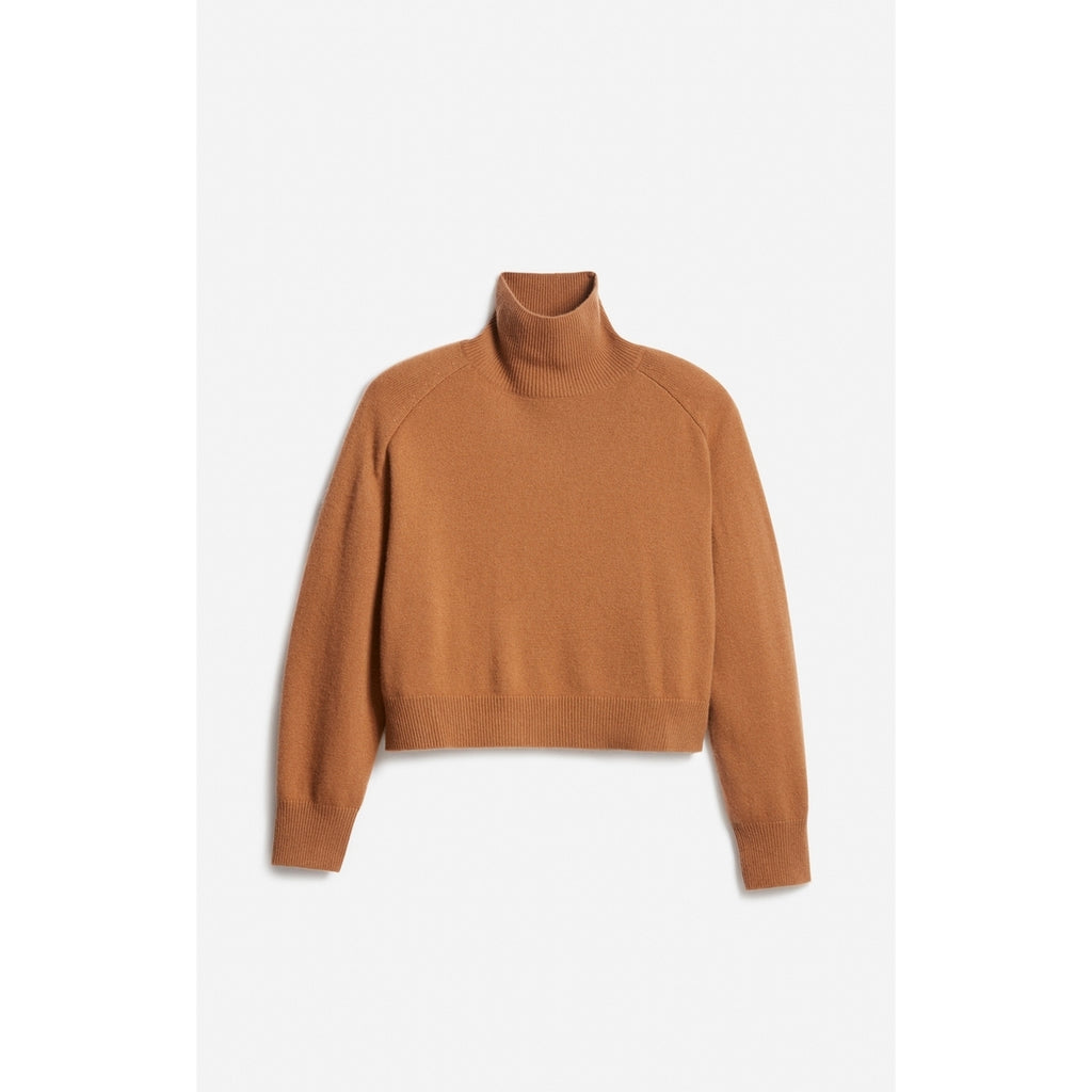 Sweter ze stójką Dolmia - Camel