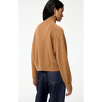 Sweter ze stójką Dolmia - Camel