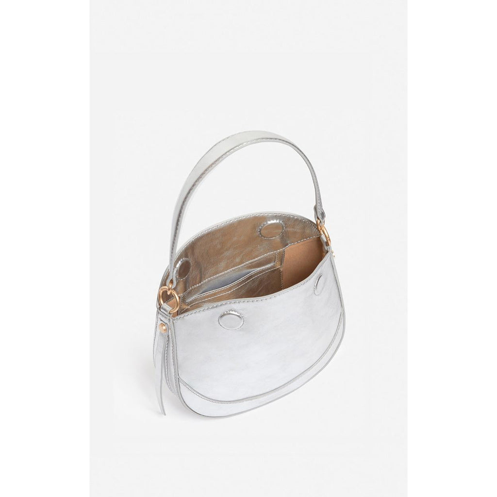 Vanessa Bruno - Daily Small Leather Bag - Silver