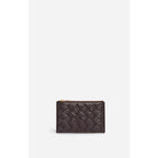 Vanessa Bruno - Braided Leather Coin Purse - Chocolate