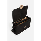 Vanessa Bruno - Bolso Grande Othilia En Cuero Aterciopelado - Negro