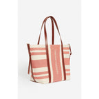 Vanessa Bruno - Cabas Xl En Toile - Cognac