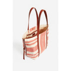 Vanessa Bruno - Cabas Xl En Toile - Cognac