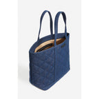 Vanessa Bruno - Bolso Cabas Xl En Denim Acolchado - Denim