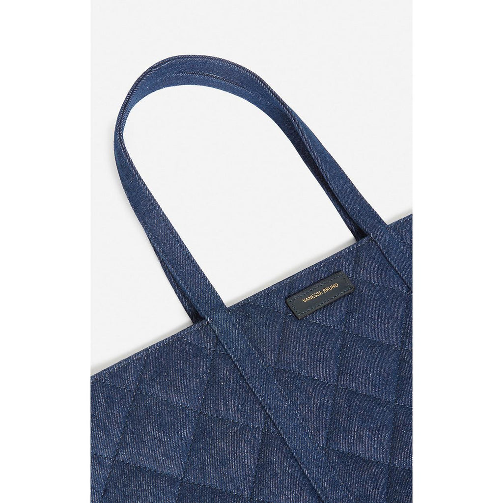 Vanessa Bruno - Bolso Cabas Xl En Denim Acolchado - Denim