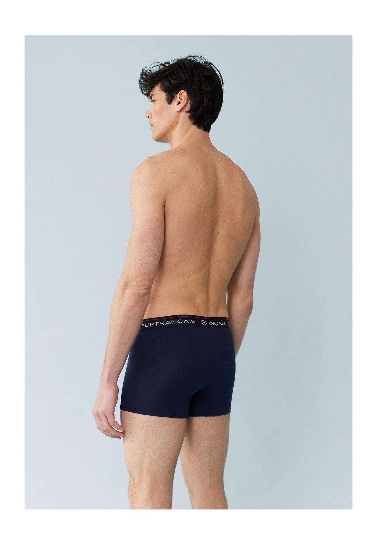 Pack de 3 bóxers de algodón - Azul marino
