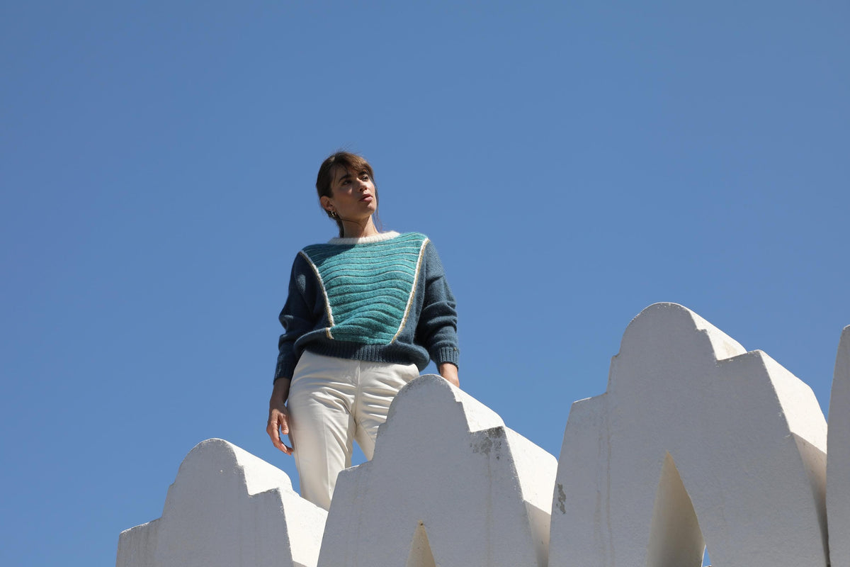 Maglione Petra color Tahiti scuro