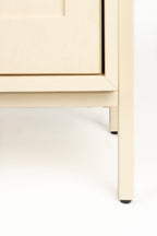 Faces - Table D'Appoint - Chêne massif - Beige