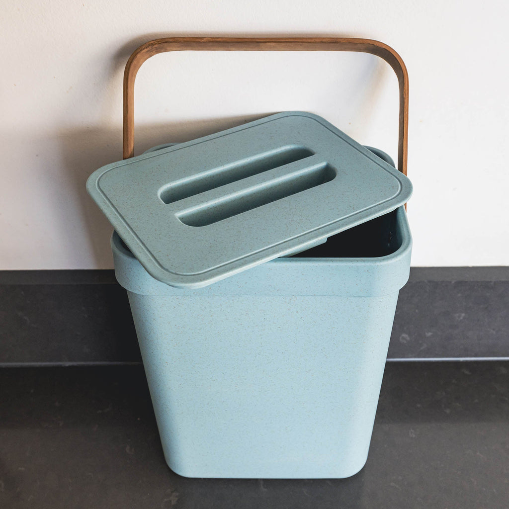 Boden - 5L Tabletop Compost Bin - Recycled Plastic - Blue