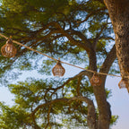 Rotilia - Hybrid Solar Garland - Polyrattan - Beige