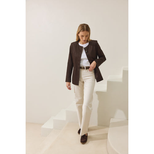 Veste Le Nicholson - Marron Fonce