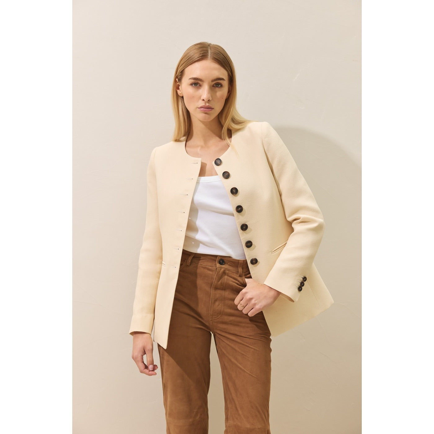 Veste Le Nicholson - Ecru