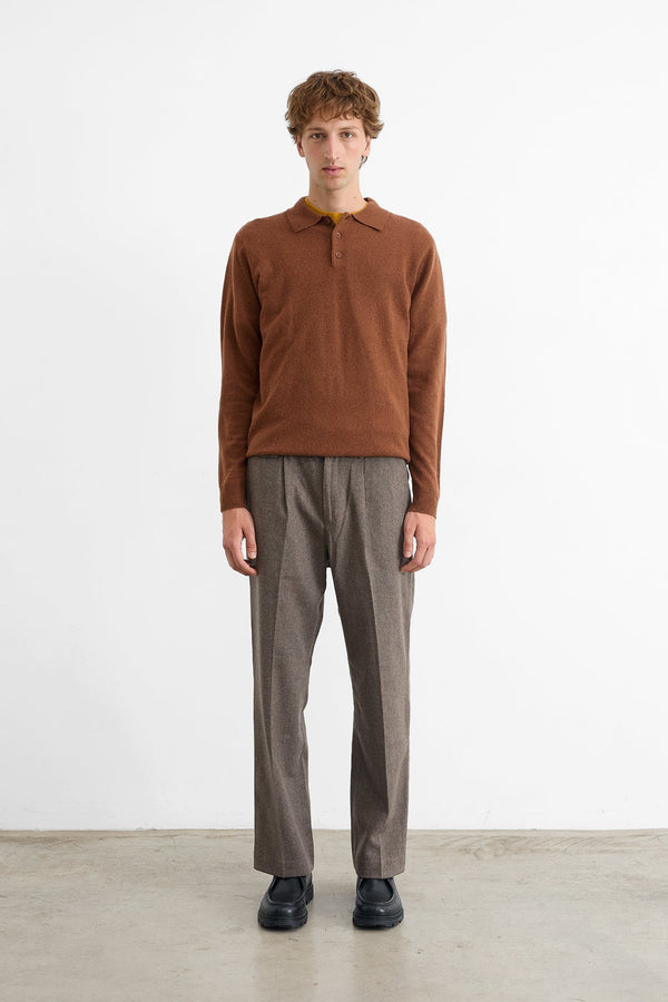Wool Chocolate Polotrøje