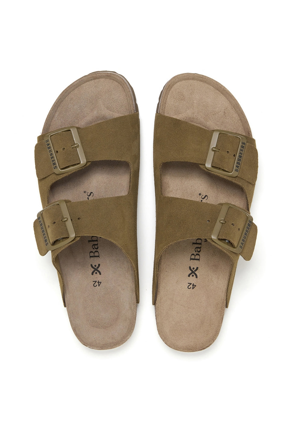 Sandalias caqui - Hombre