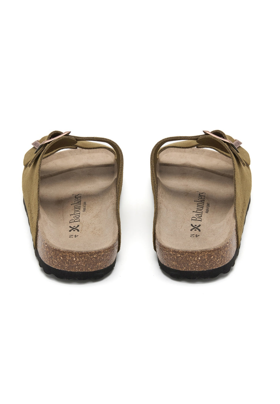 Sandalias caqui - Hombre