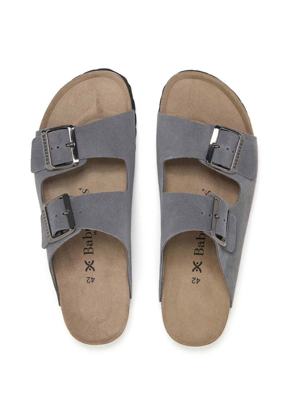 Sandalias grises - Hombre