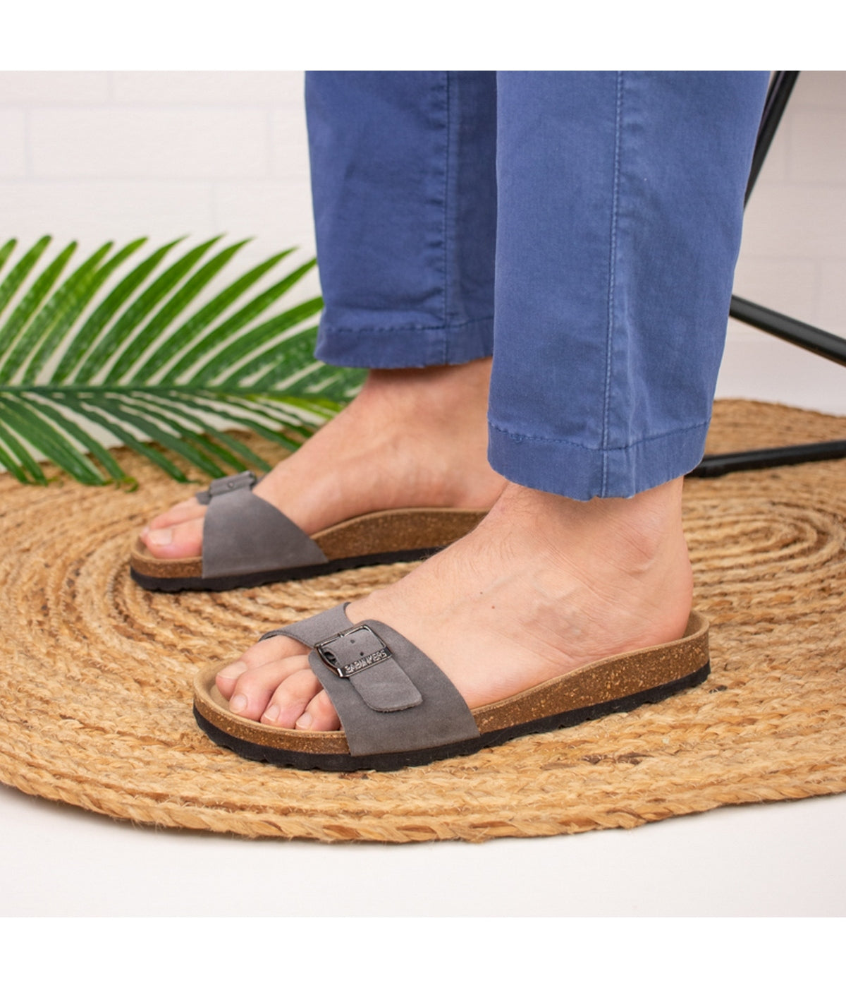 Gray Sandals - Men