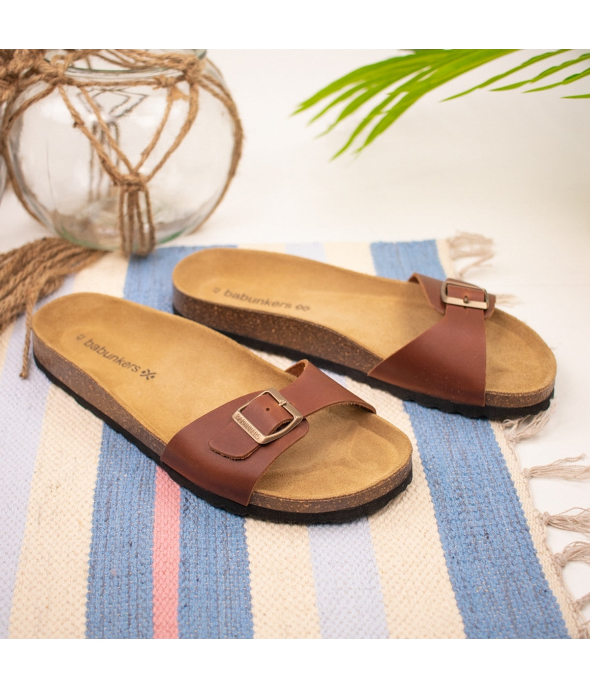 Sandalias de piel - Hombre