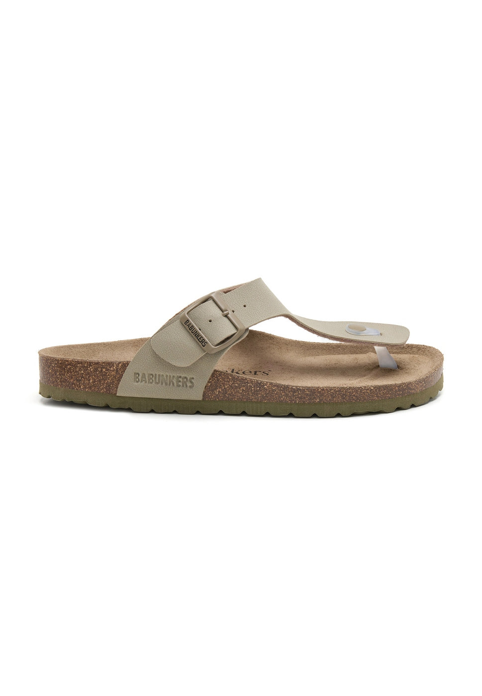 Sandalias caqui - Hombre