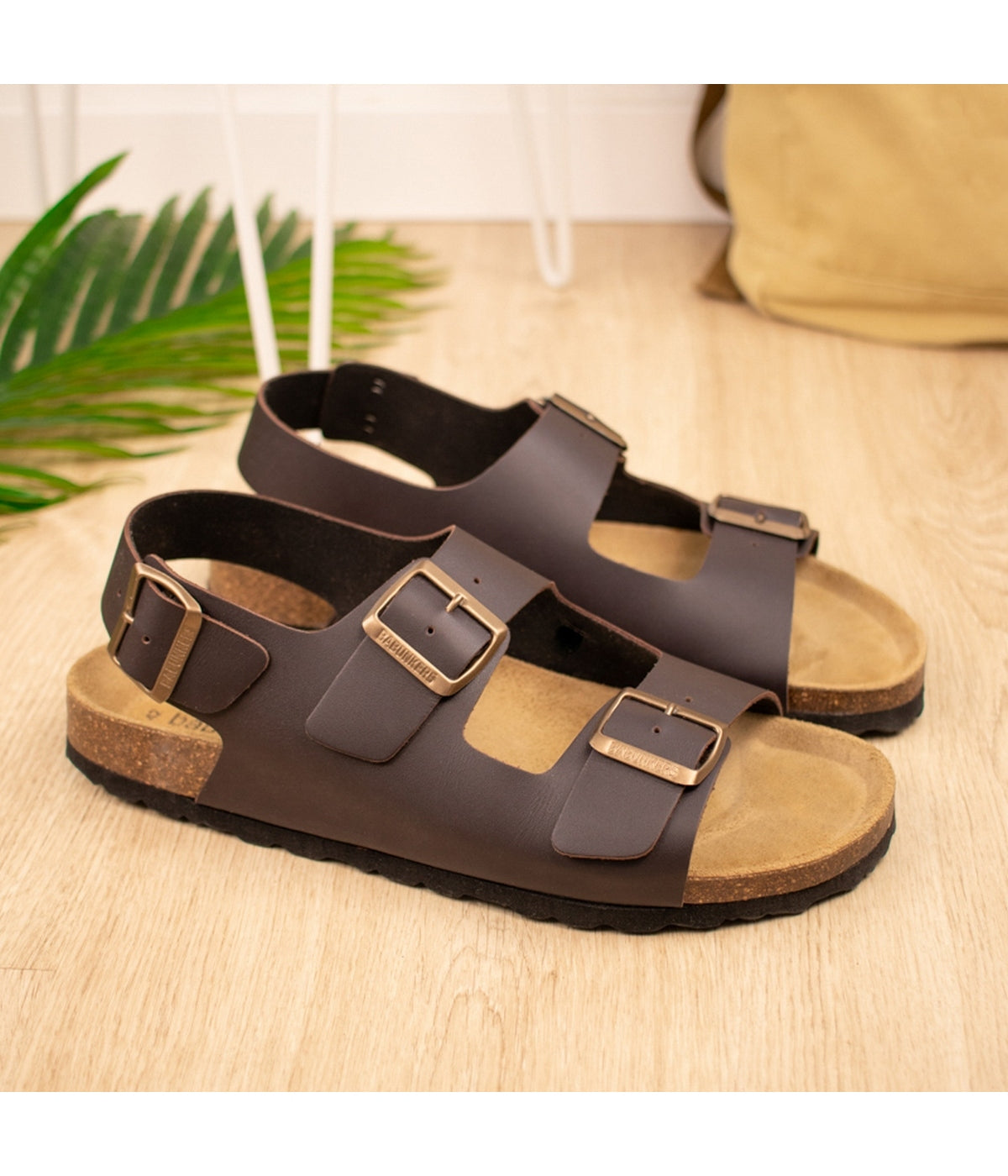 Sandales Brun - Homme
