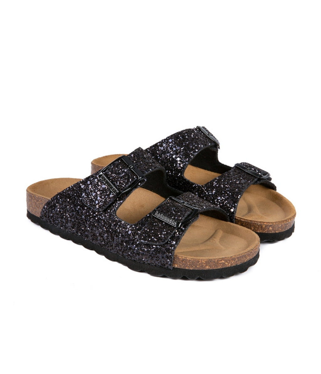 Sandalias negras - Mujer