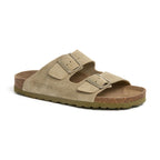 Sandalias caqui - Mujer