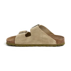 Sandalias caqui - Mujer