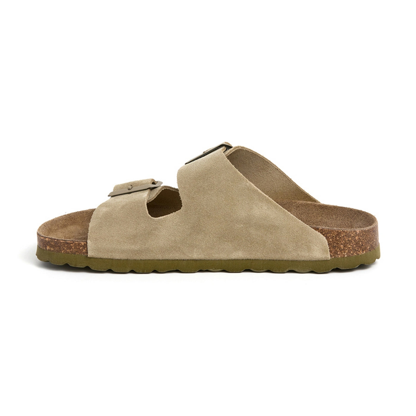 Sandalias caqui - Mujer