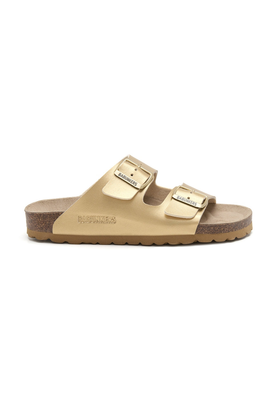 Sandalias doradas - Mujer