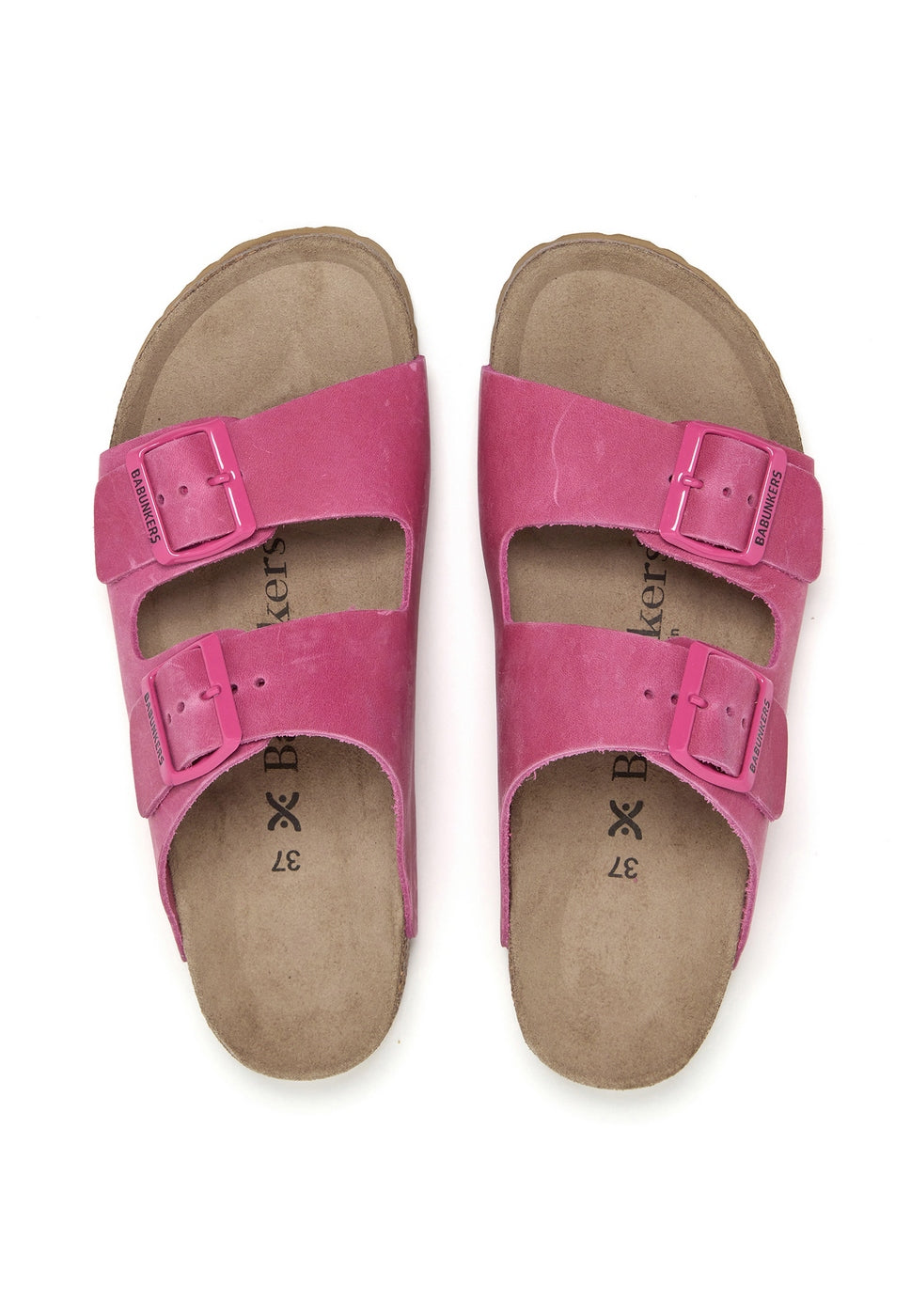 Sandalias fucsia - Mujer