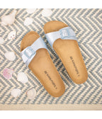 Sandalias azules - Mujer