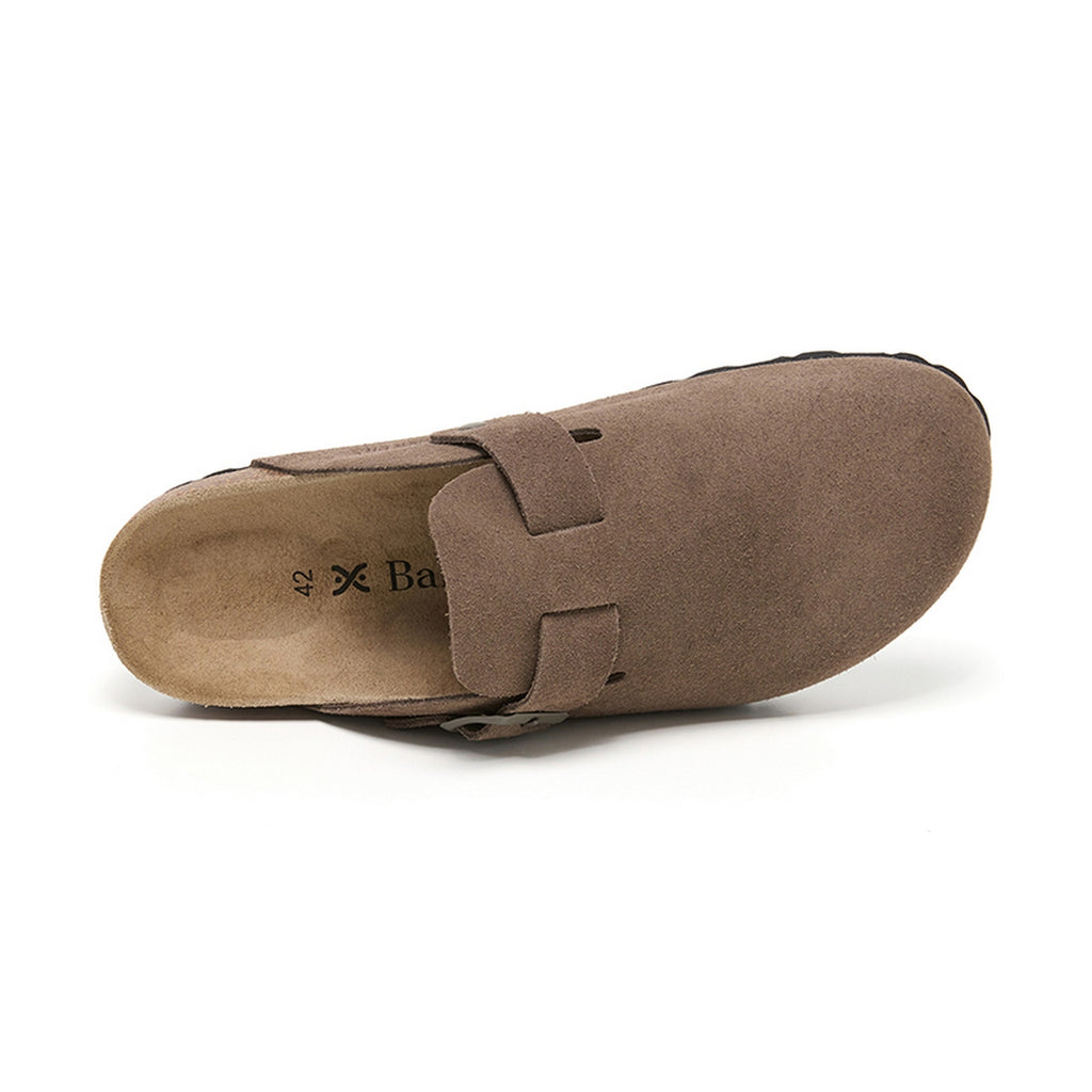 Zuecos marrones - Hombre