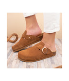 Leather Clogs - Women
