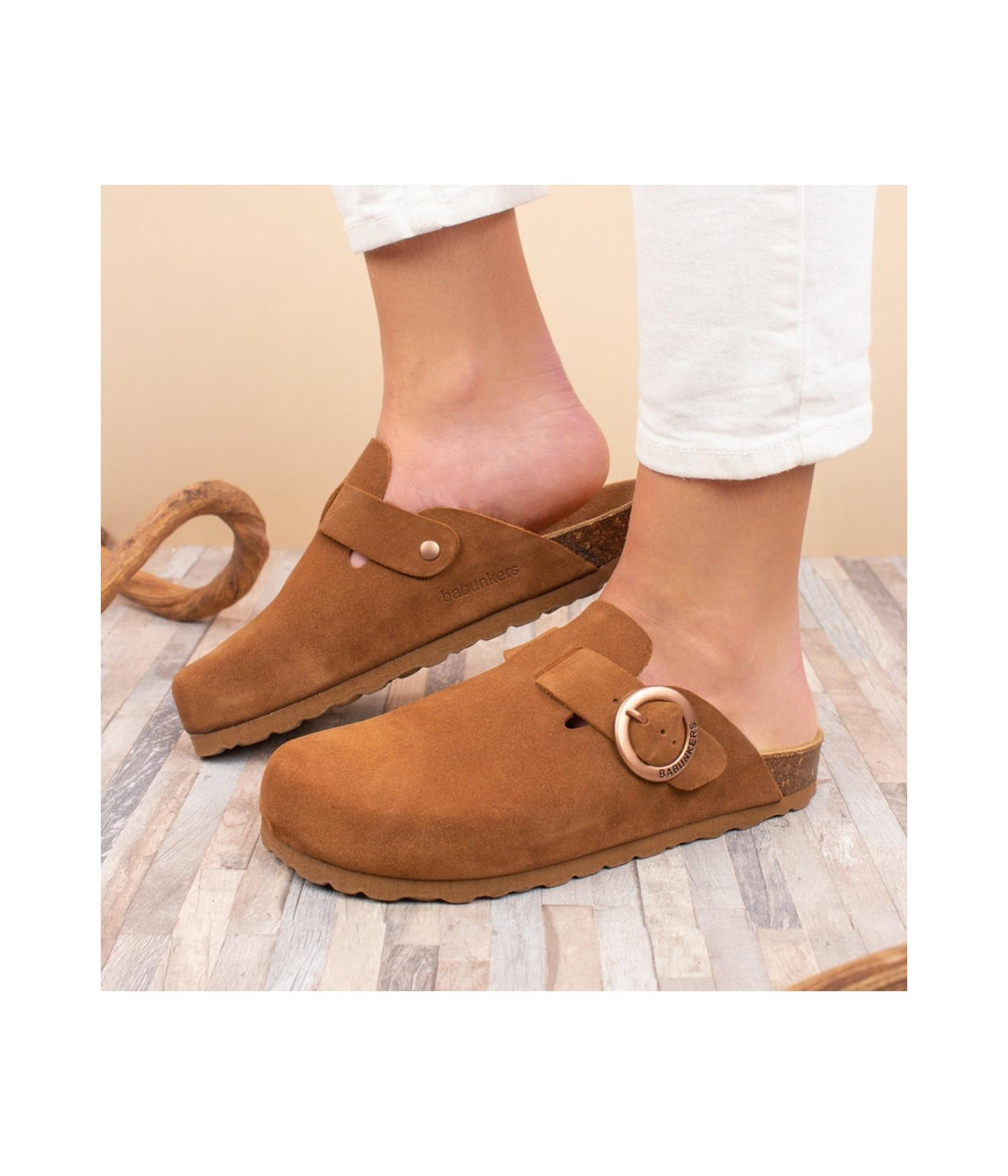 Leather Clogs - Women