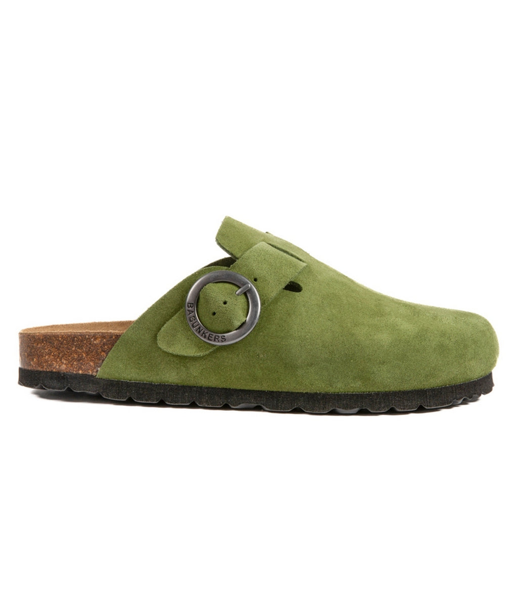 Zuecos Verde - Mujer