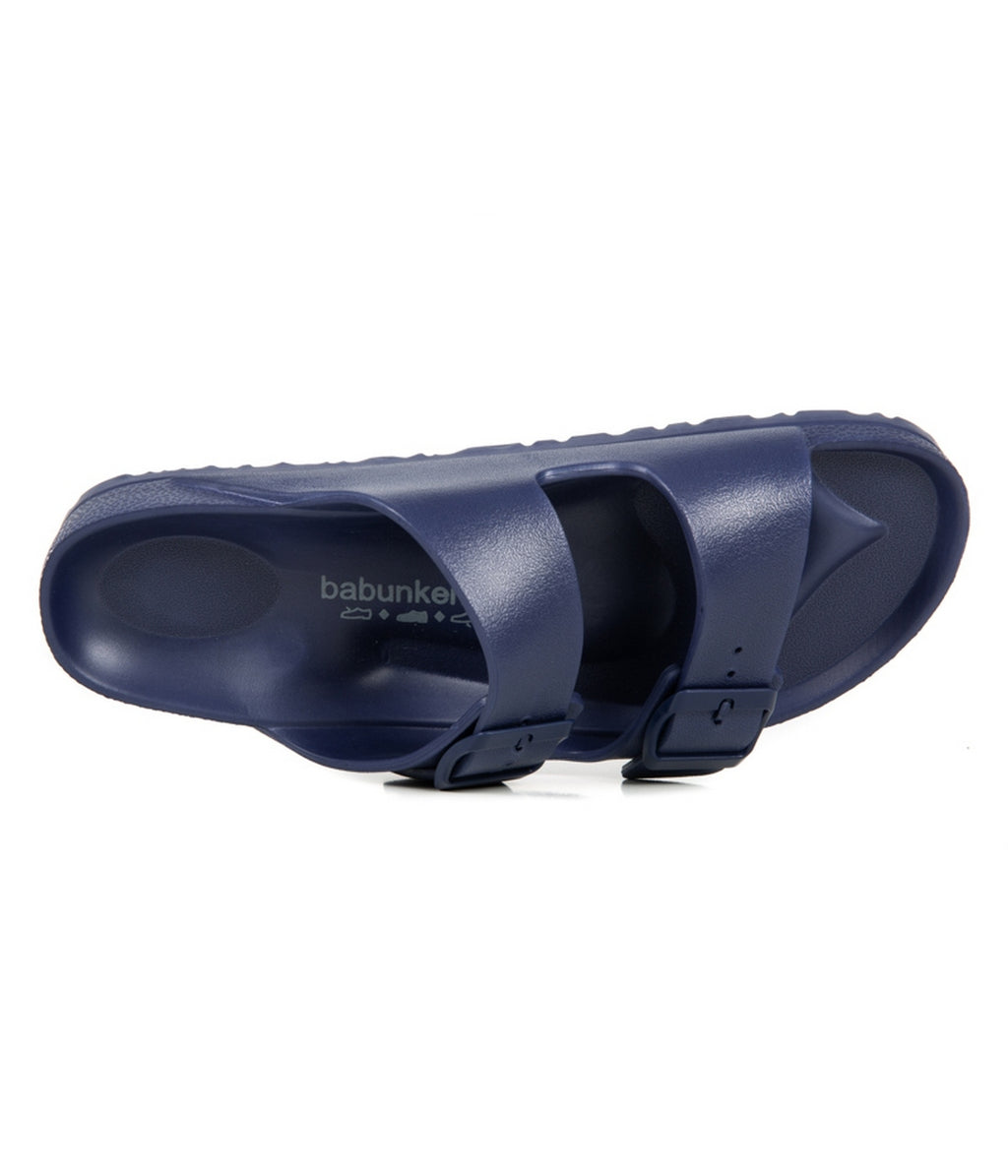 Blue Bath Sandals - Men