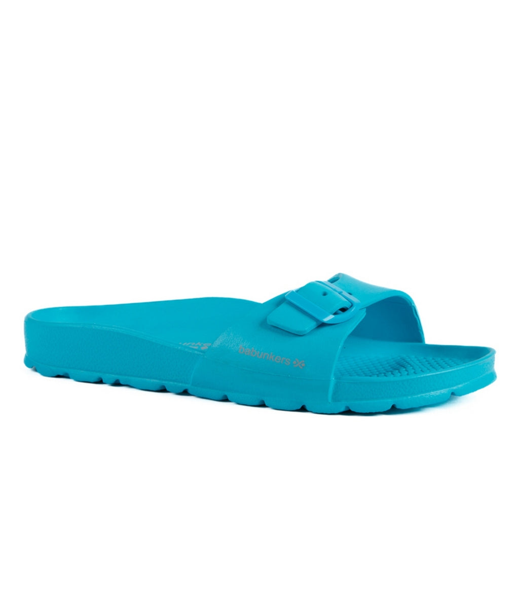 Blue Swim Sandals - Women