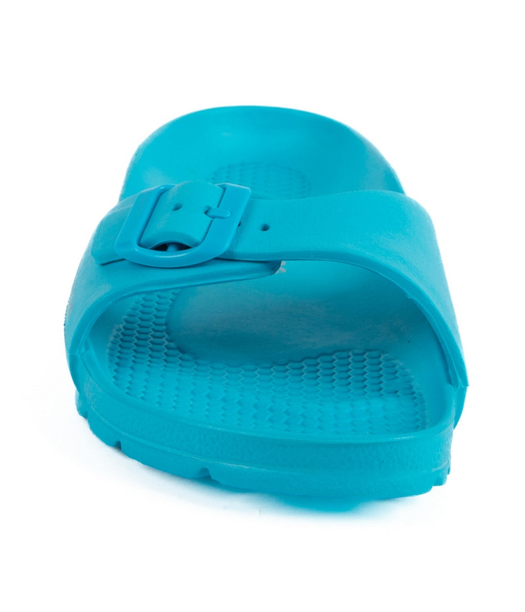 Blue Swim Sandals - Women