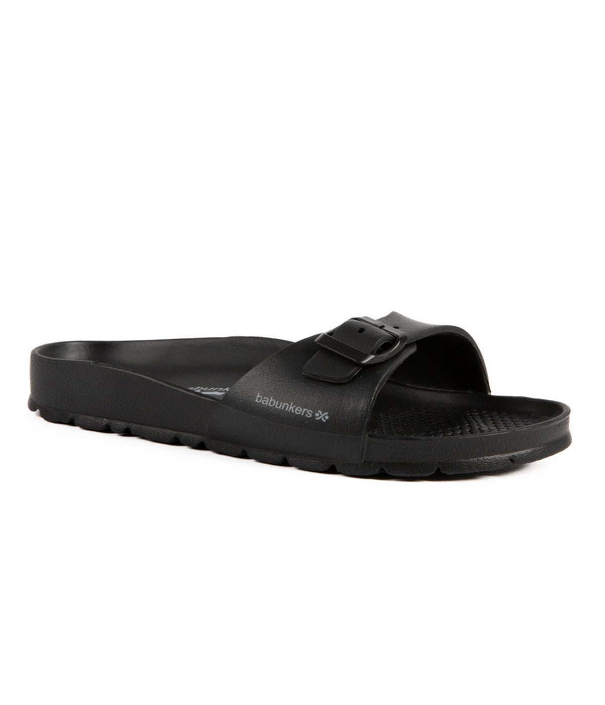 Black Swim Sandals - Women