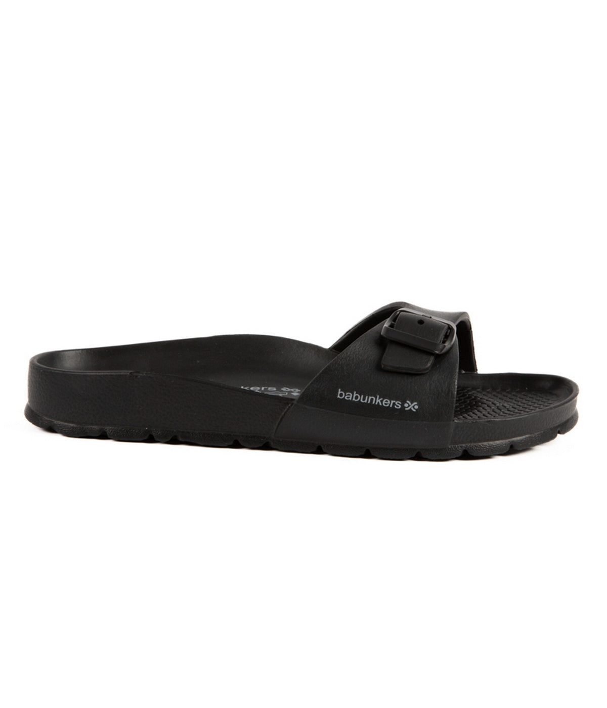 Black Swim Sandals - Women