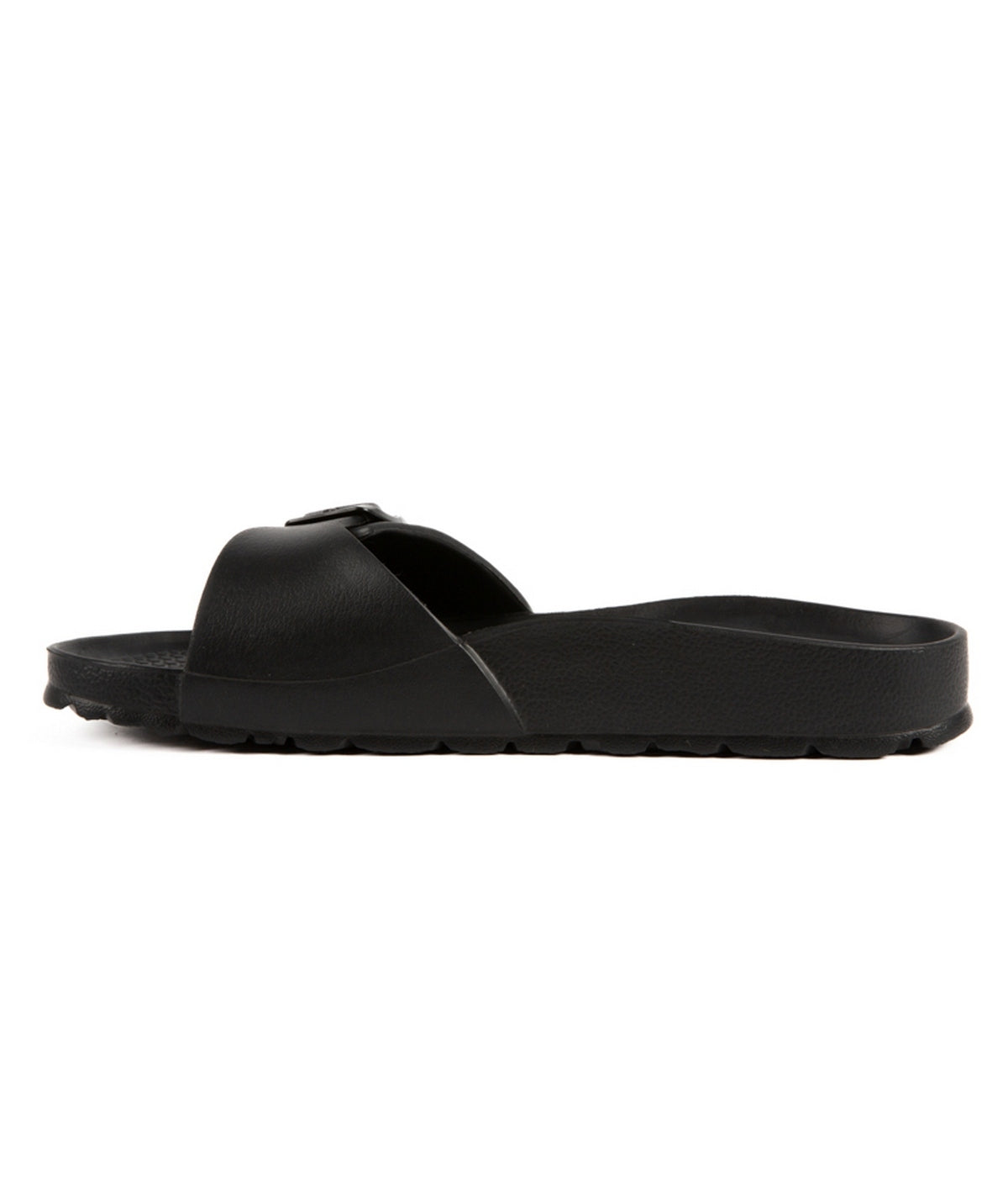 Black Swim Sandals - Women