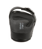 Black Swim Sandals - Women