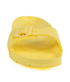 Sandalias de baño amarillas - Mujer