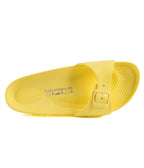 Sandalias de baño amarillas - Mujer
