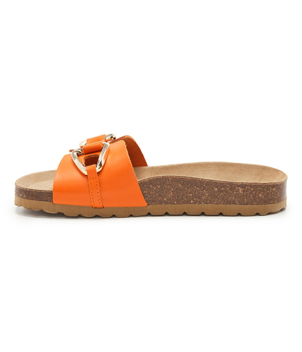 Sandalias naranjas - Mujer