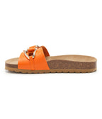Sandalias naranjas - Mujer