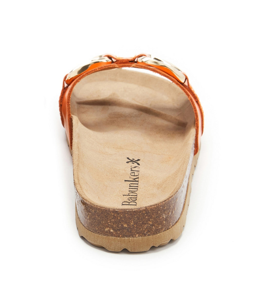 Sandalias naranjas - Mujer