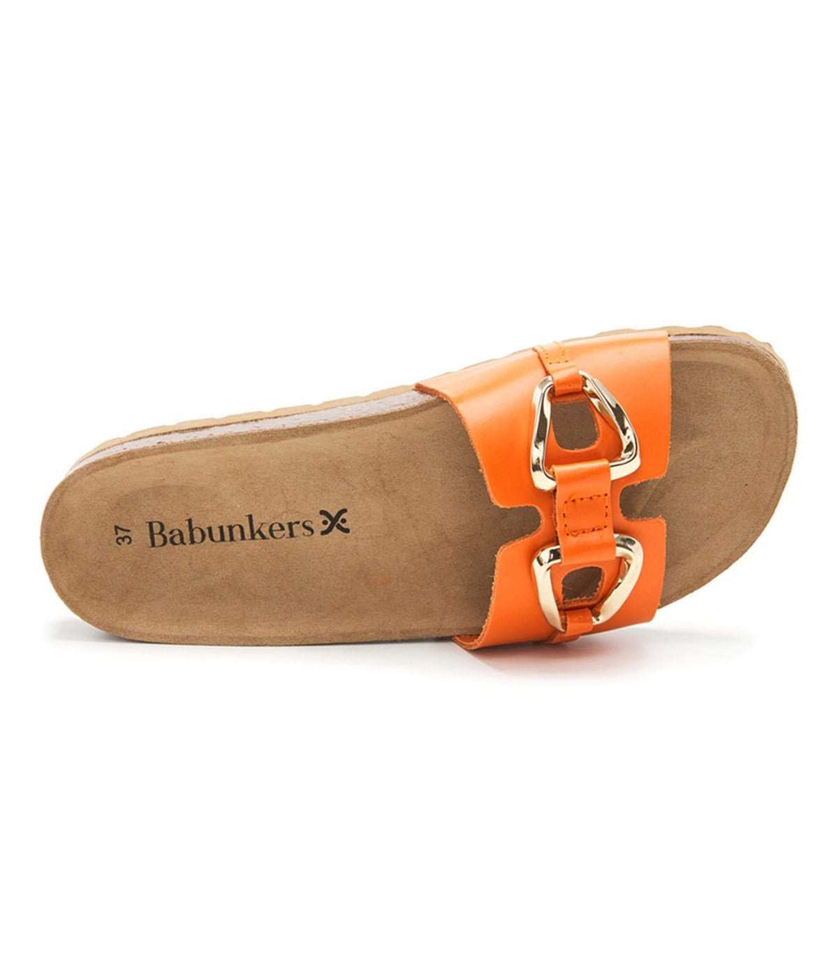 Sandalias naranjas - Mujer