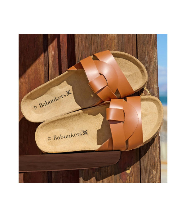 Sandalias de Cuero - Mujer
